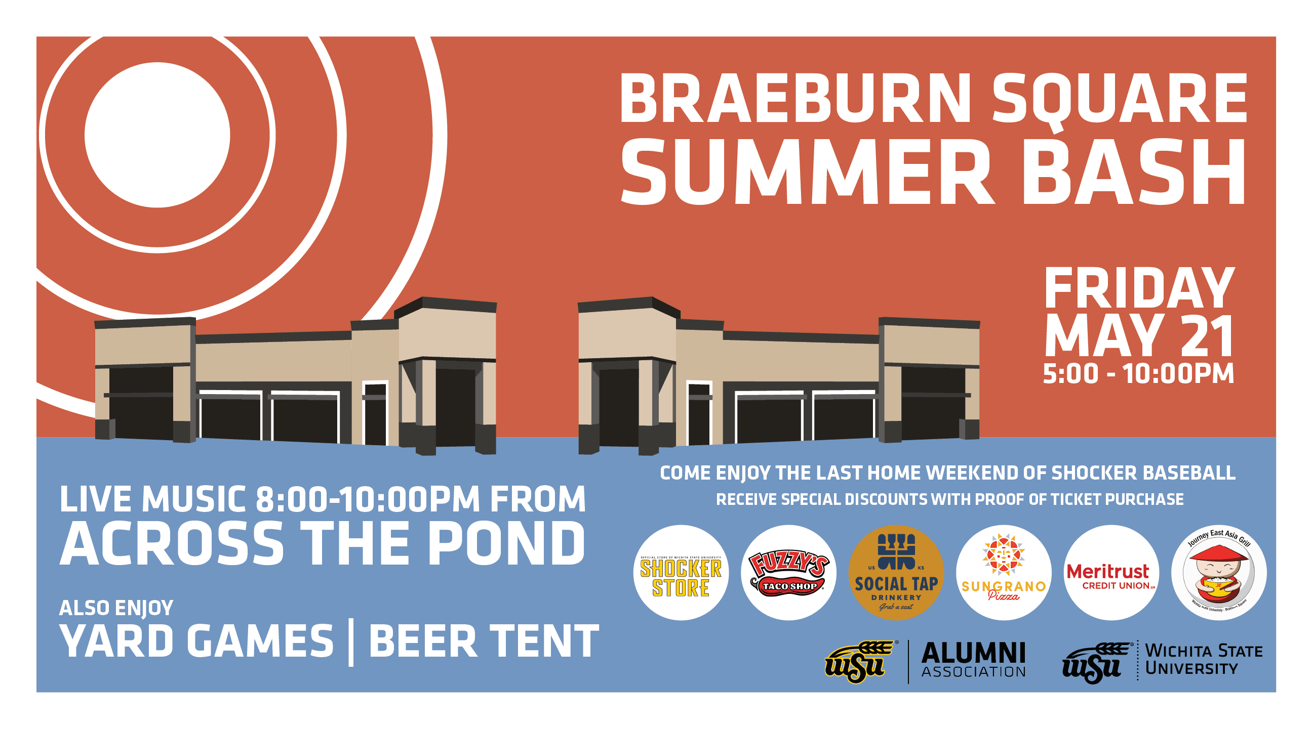 The Braeburn Square Summer Bash will take place 5-10 p.m. May 21. 