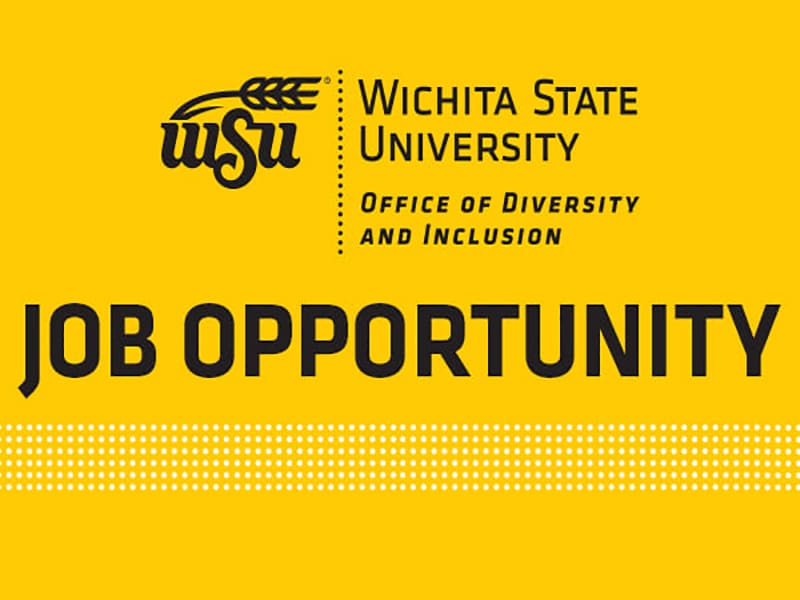 Graphic of text reading Job Opportunity in the WSU Office of Diversity and Inclusion