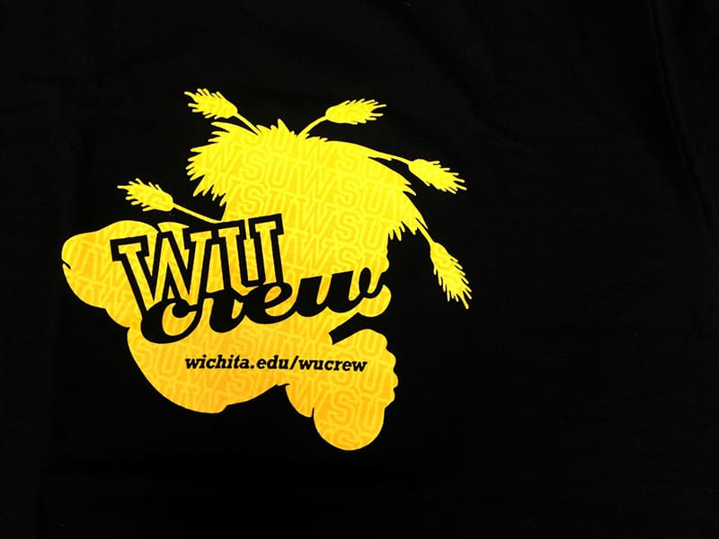 Wu Crew logo, wichita.edu/wucrew