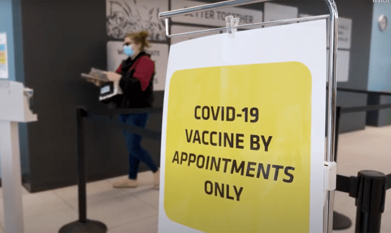 covid-19 vaccine by appointment only