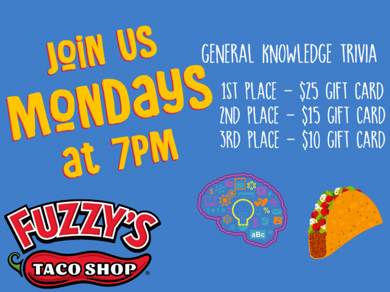 Play Trivia Mondays At Fuzzy s WSU News