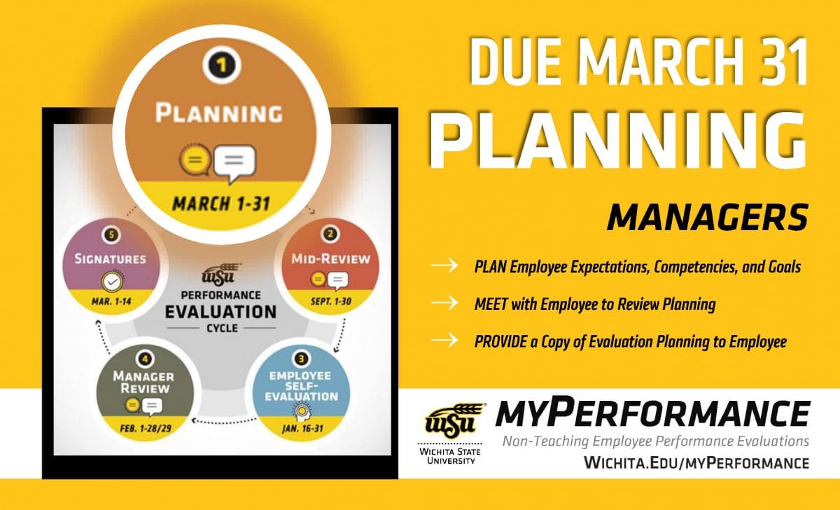 Planning for 2022-2023 myPerformance evaluations is due March 31 – WSU News