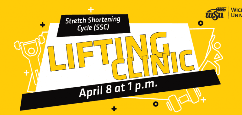 Wichita State University Stretch Shortening Cycle (SSC) Lifting Clinic April 8 at 1 p.m. This month we cover the stretch shortening cycle (SSC), what it is, how it's used, what advantages it has and how we train using it. Join Andy Sykes, MEd, CSCS, FNS, CPT on facebook live as hes discusses the stretch shortening cycle (SSC).