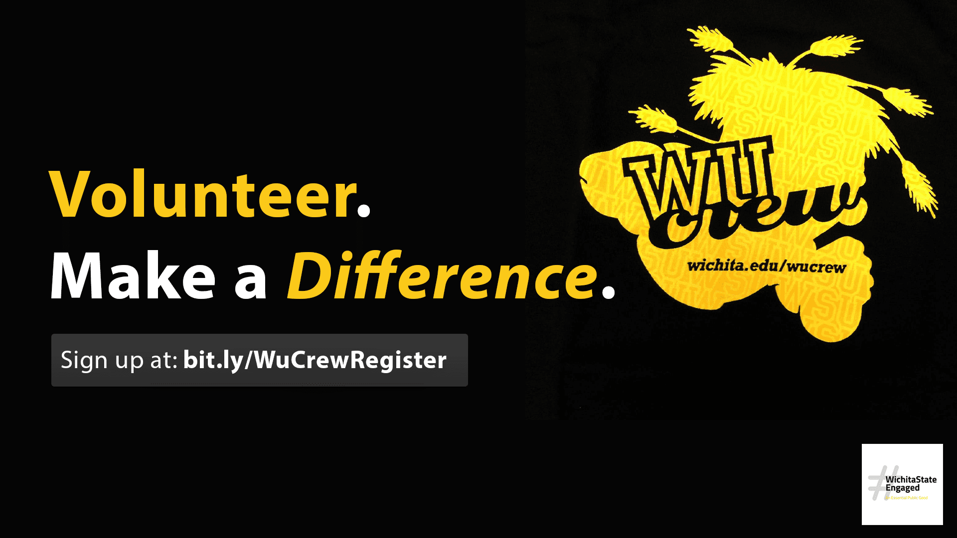 Volunteer to make a difference