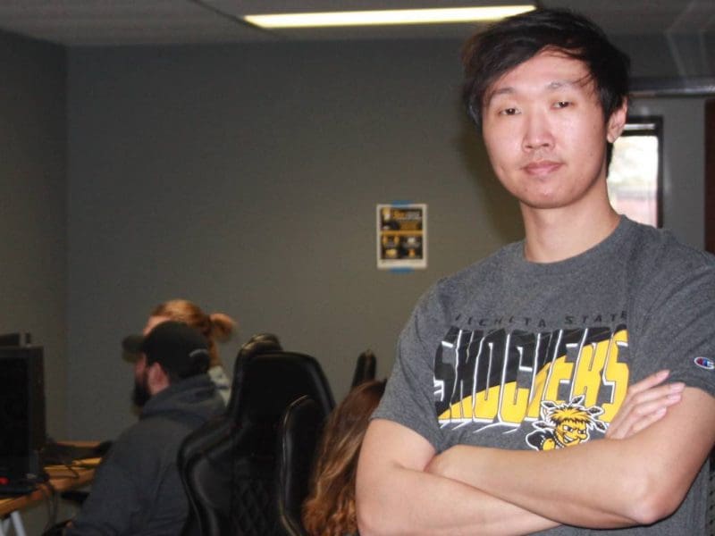 Travis Yang, hired in December as WSU’s Esports director, wants to highlight the variety of students and majors in the program. “Our students are spread across all of the colleges,” he said. “Esports should be interdisciplinary. It should be reflected in our students, and it should be reflected in how we work across campus.”