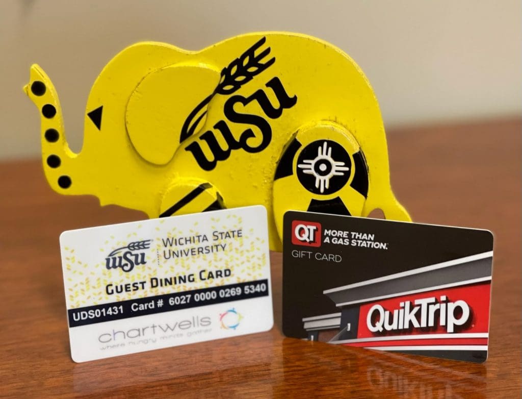 photo of both a shocker dollar card and a QuikTrip card.
