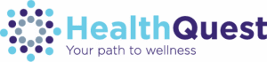 HealthQuest Logo and text HealthQuest your path to wellness.