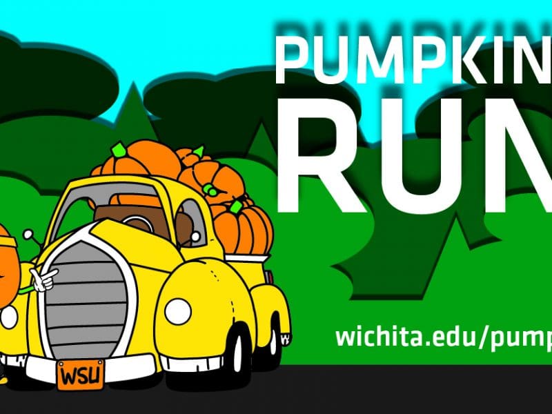 Pumpkin Run Oct. 22 2022 wichita.edu/pumpkinrun