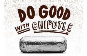 Do good with Chipotle
