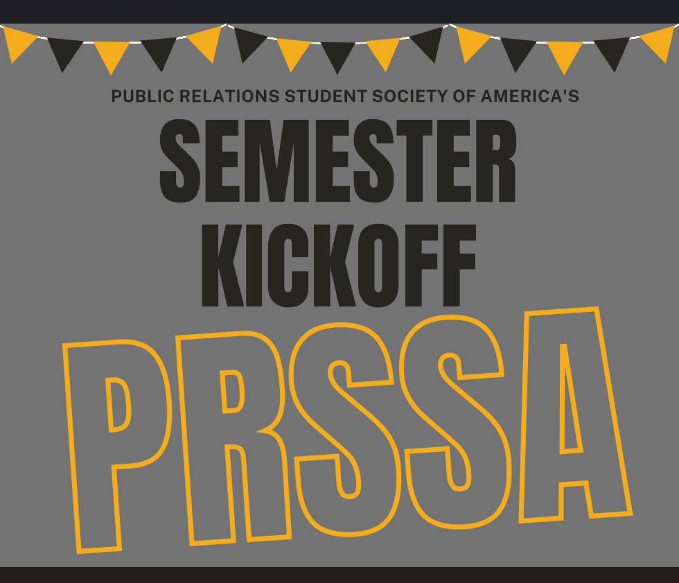 Semester Kickoff PRSSA