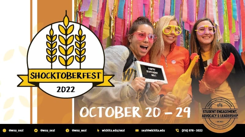 Shocktoberfest 2022 October 20-29 Student Engagement, Advocacy & Leadership