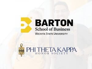 Barton School of Business and Phi Theta Kappa logos