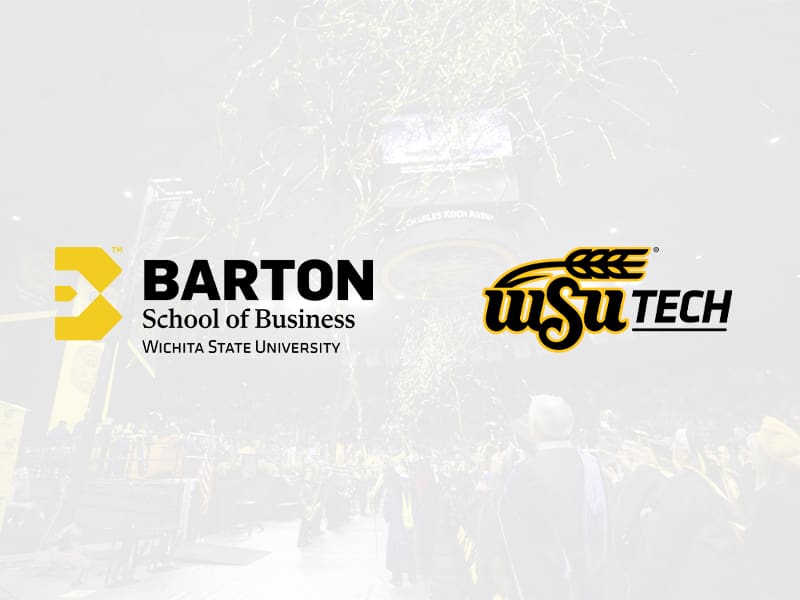 Barton School of Business and WSU Tech logos