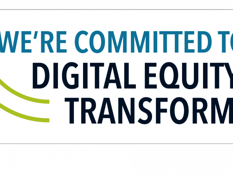 Digital Equity and Transformation Pledge Badge