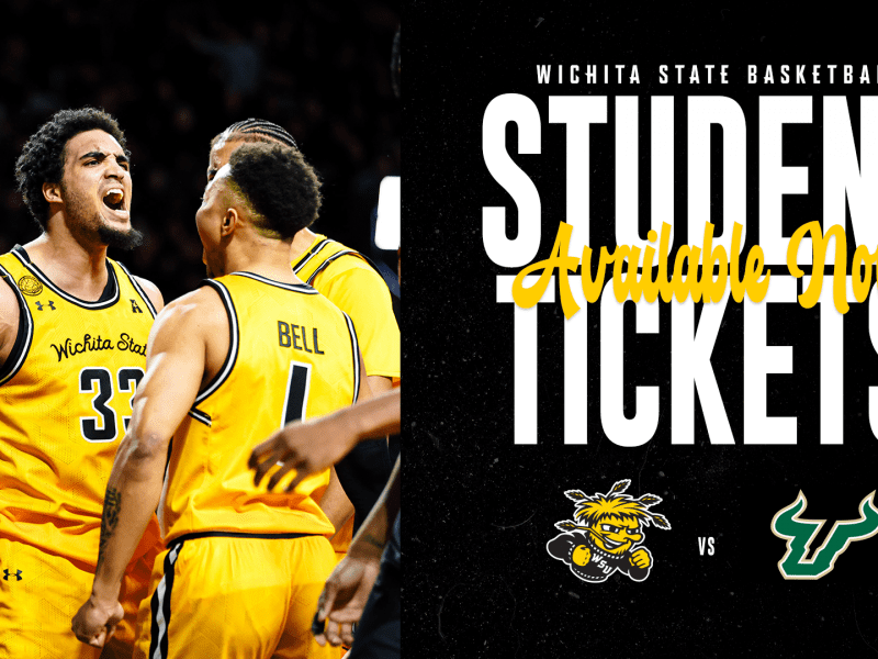Wichita State Basketball Student Tickets Available Now; Shockers vs South Florida