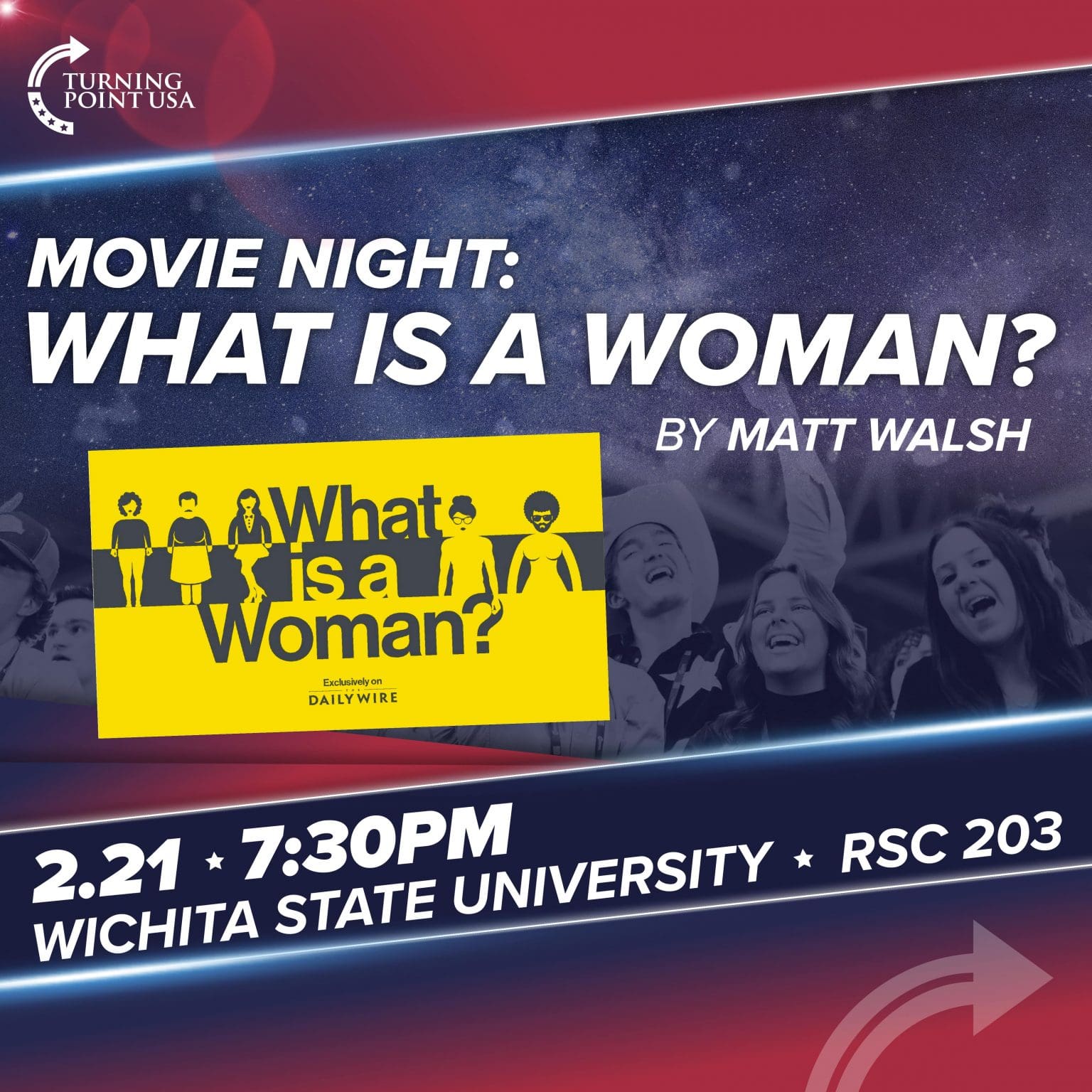 Movie Night: What is a Woman? By Matt Walsh. 