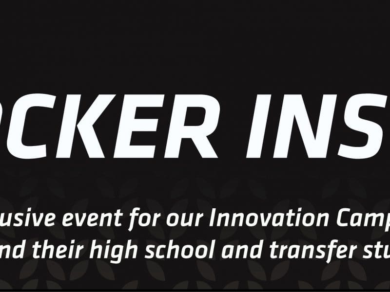 Shocker Insider: An exclusive event for our Innovation Campus partners and their high school and transfer students