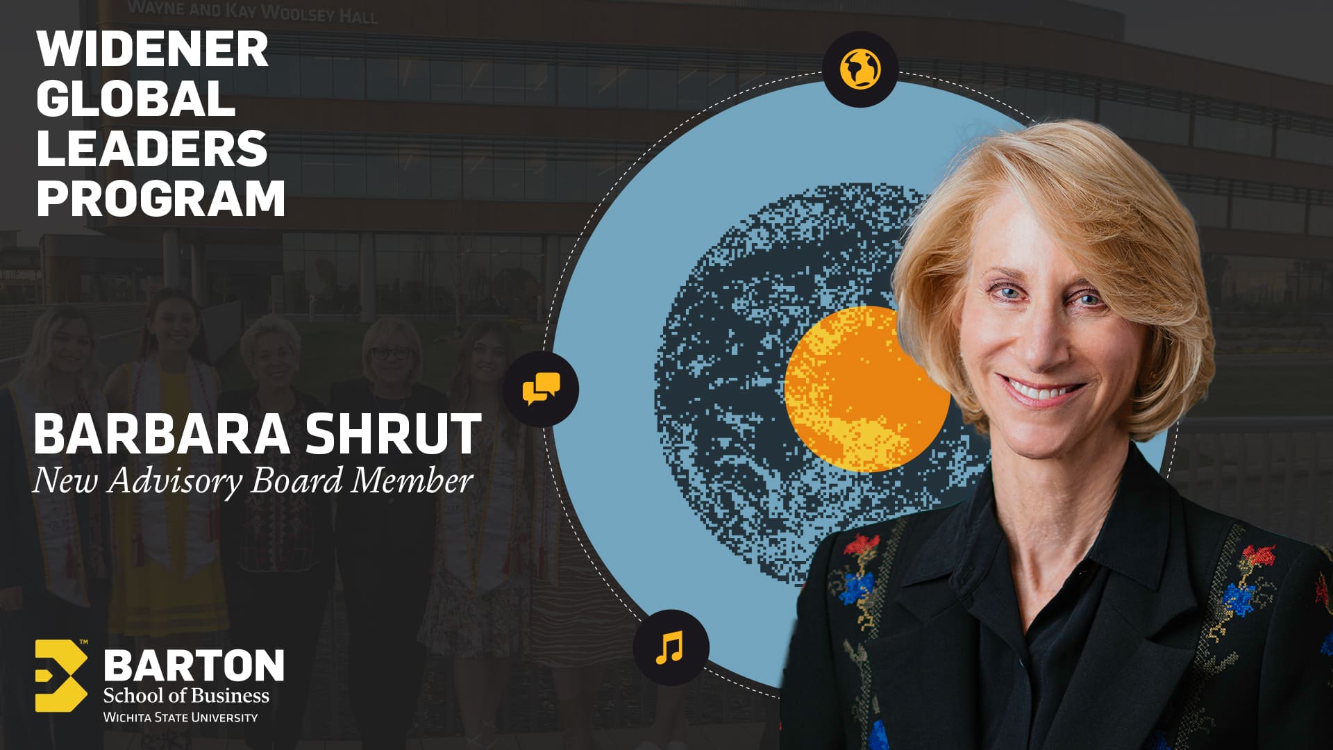 Barbara Shrut, new advisory board member of the Widener Global Leaders Program