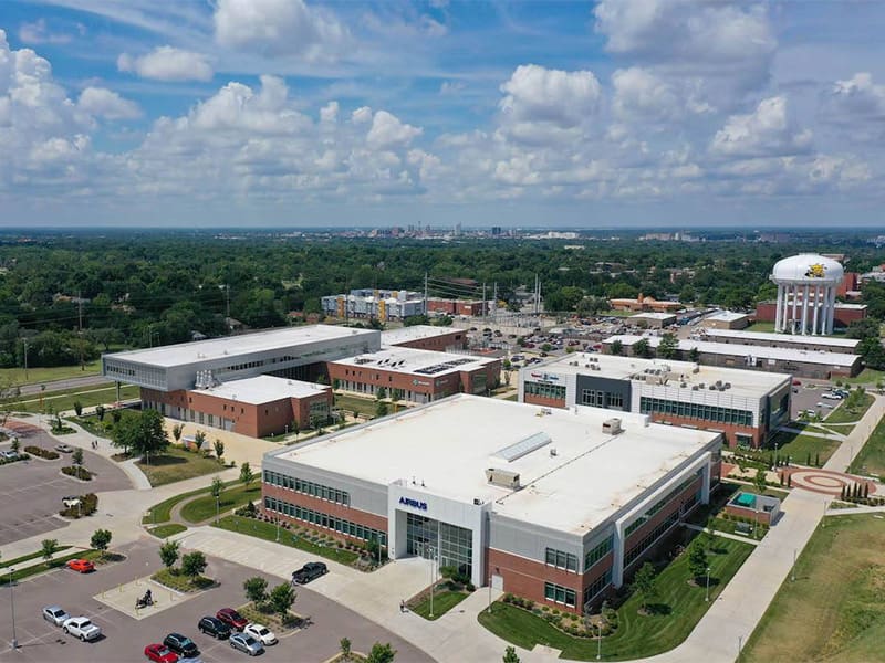 Aerial photo of the Innovation Campus