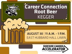 Career Connection Kegger, August 30, 11 a.m. - 1 p.m., east Hubbard Hall lawn