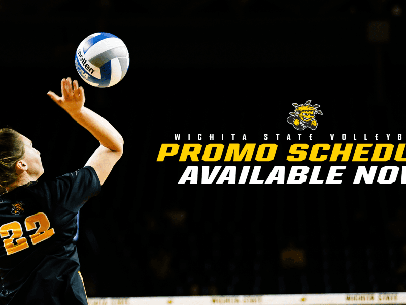 Wichita State Volleyball Promo Schedule Available Now