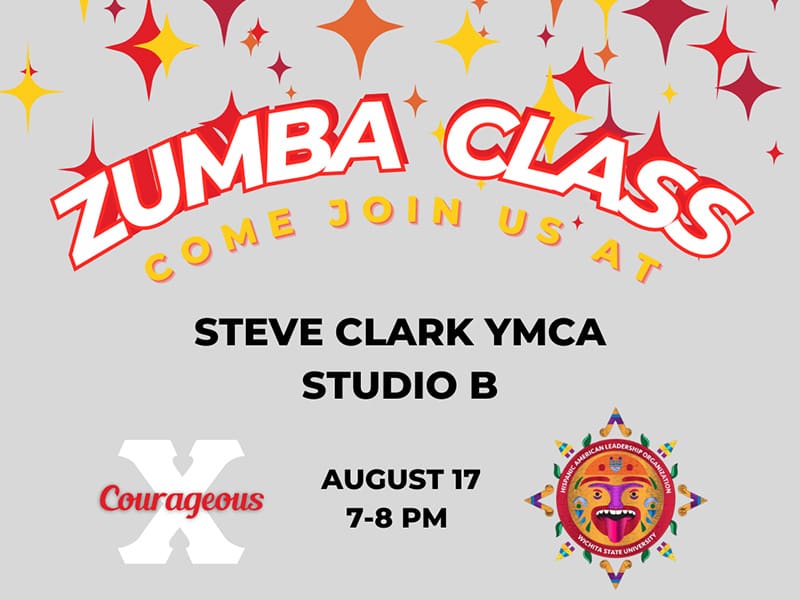 Zumba class come join us at Steve Clark YMCA Studio B August 17 7-8 pm