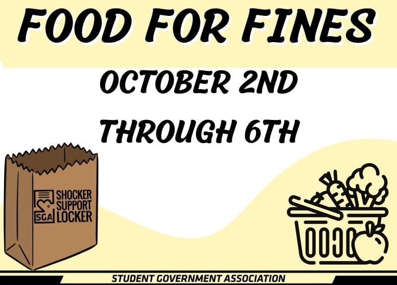 Food for Fines, October 2nd through 6th