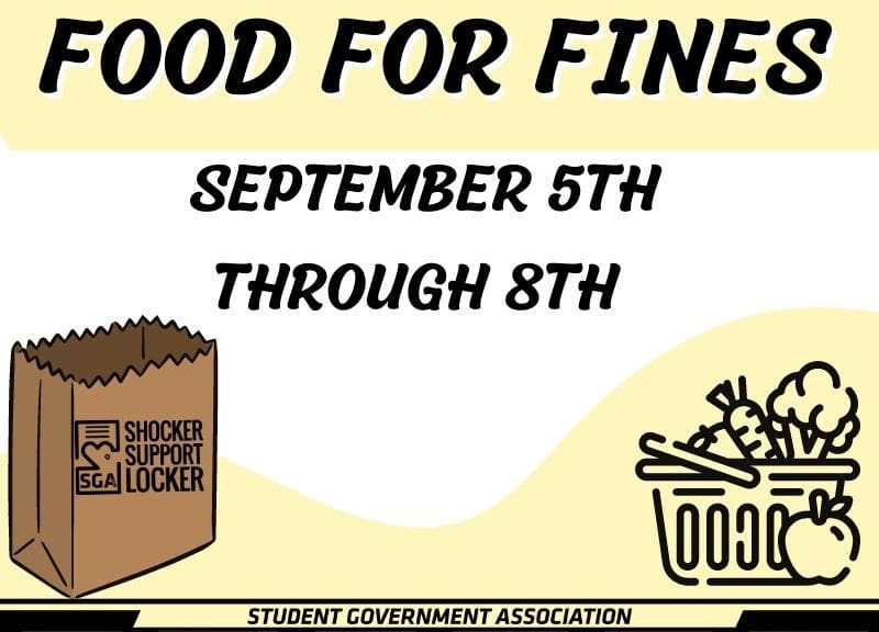 Food for Fines, September 5th through 8th