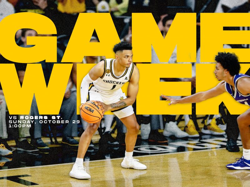 Game Week; Shocker Basketball vs Rogers State this Sunday, Oct. 29 at 1:00pm