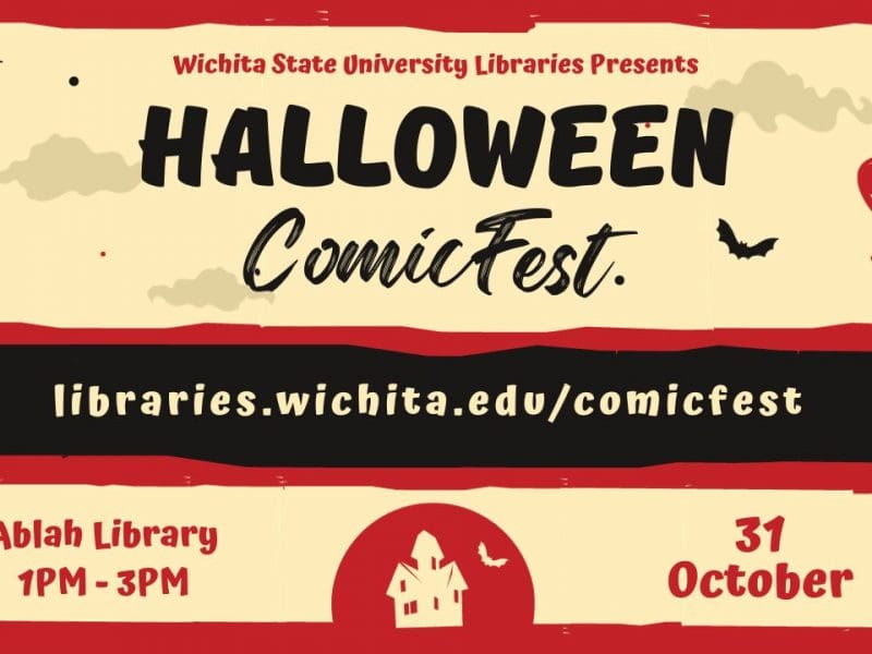 University Libraries Presents Halloween ComicFest Ablah Library 1PM - 3PM 31 October