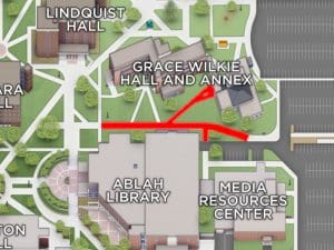 Sidewalk closure map