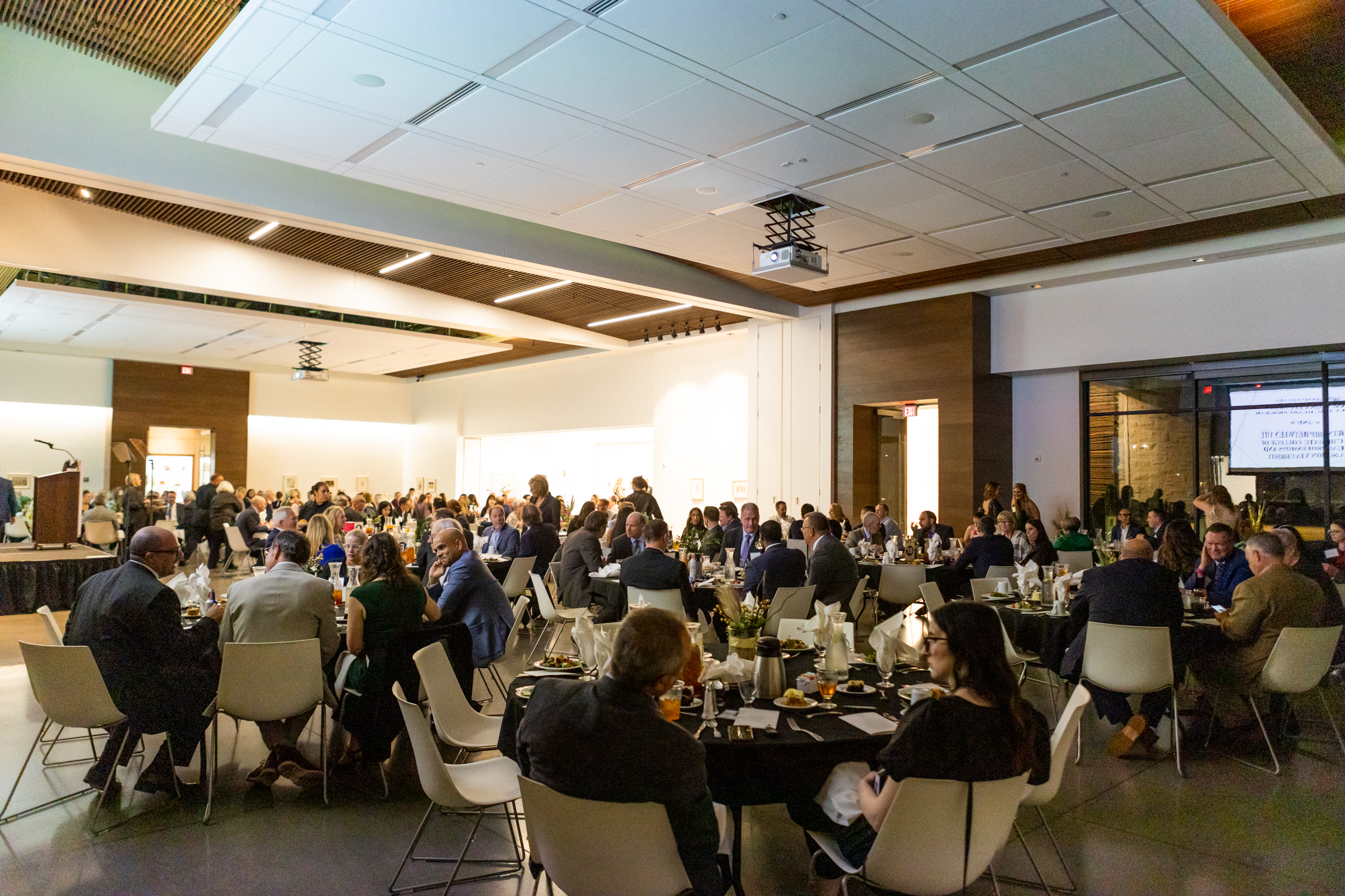 Attendees of the celebration