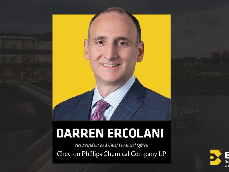 Darren Ercolani, Senior Vice President and Chief Financial Officer for Chevron Phillips Chemical Company LP.