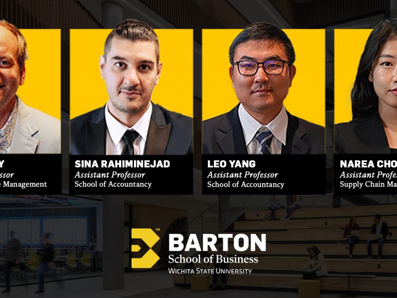 New Barton School Faculty members Ryan Terry, Sina Rahiminejad, Leo Yang, and Na Rea Cho.