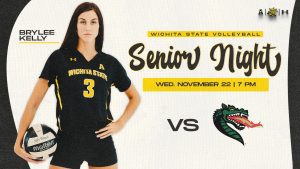 It's Senior Night in Charles Koch Arena! Wednesday, November 22nd celebrate our seniors by packing The Roundhouse and cheering on the Shockers. High School & Club Volleyball Teams that RSVP and submit their roster by Monday, November 20th receive free admission to the match! First serve against UAB at 7PM.
