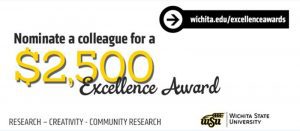 Nominate a colleague for a $2,500 Excellence Award graphic
