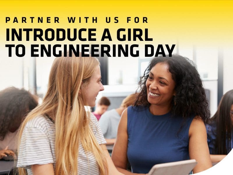 Partner With Us for Introduce a Girl to Engineering Day