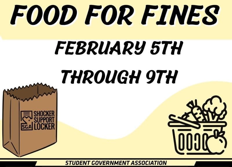 Food for Fines, February 5th through 9th