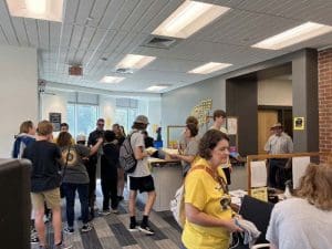 Students, faculty and staff attend 2023 Honors College housewarming