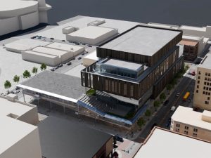 A rendering of what the Wichita Biomedical Campus will look in downtown Wichita