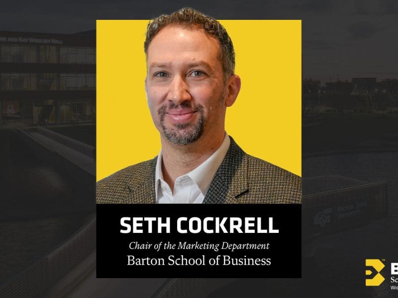Seth Cockrell, the next Chair of the Marketing Department at the Barton School of Business.