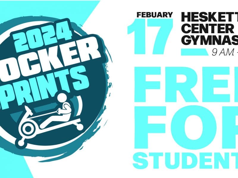 2024 Shocker Sprints, February 17, Heskett Center Gymnasium, 9 AM - 12 PM, FREE FOR STUDENTS