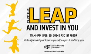Take the Leap and Invest in You. 11AM-1PM. Feb. 29, 2024. RSC 1st Floor. Write a financial goal letter to yourself & open it the next leap year. Financial aid and scholarships