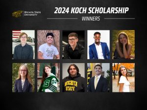 Collage of the fall 2024 Koch Scholars