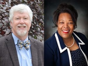 Dean Gregory Hand and Associate Dean Voncella McCleary-Jones