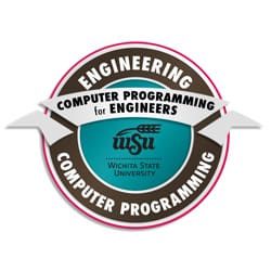 Computer Programing for Engineers badge