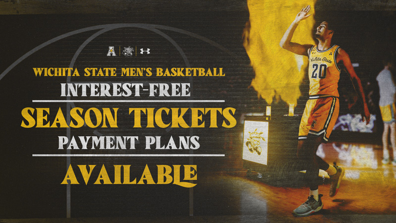 Wichita State men's basketball interest-free season tickets payment plans available