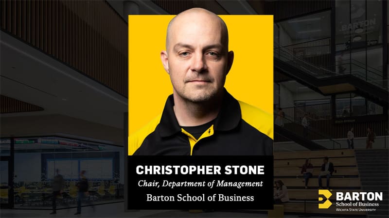 Christopher Stone, Chair of Barton School's Department of Management