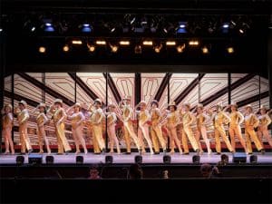 Students in the School of Performing Arts perform on stage