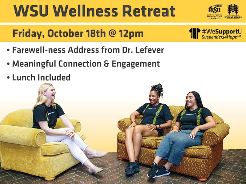 Wellness retreat invitation for WSU faculty and staff